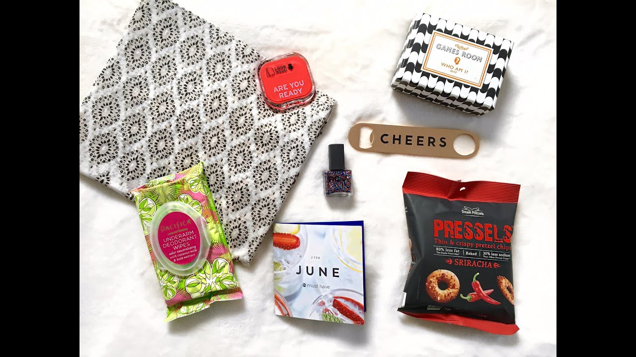POPSUGAR June Must Have Box Unboxing