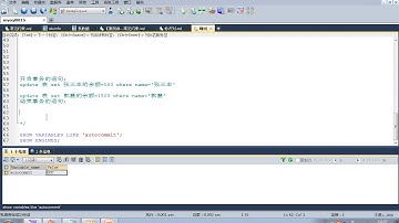 135 尚硅谷 MySQL基础 演示事务的使用步骤