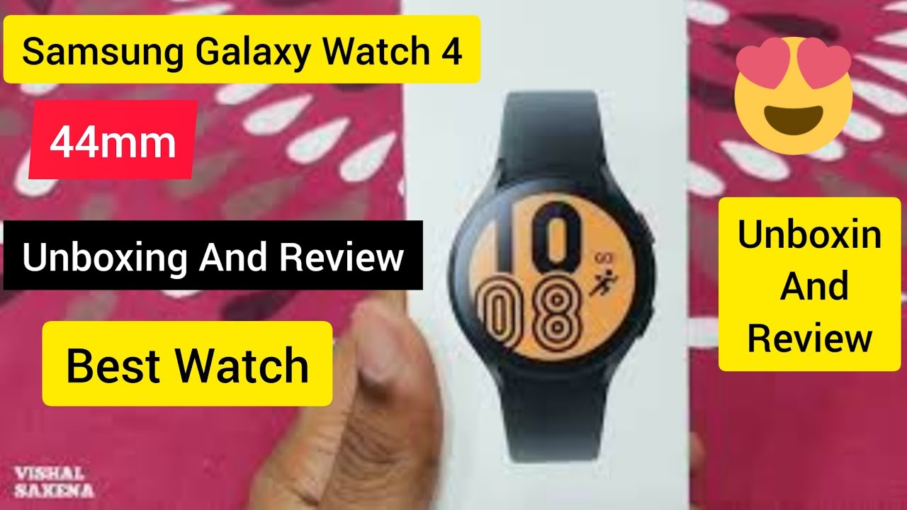 Samsung Galaxy Watch 4 Unboxing And Review 😇😇 YouTube