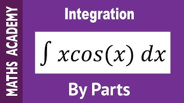 How to Integrate xcosx using Integration by Parts