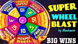 ★LETS SPIN IT FOR MONEY★ SUPER WHEEL BLAST slot machine BONUS BIG WINS! screenshot 5