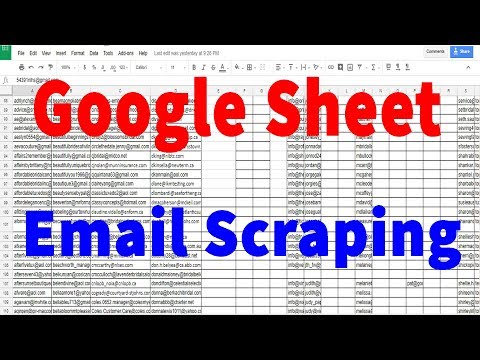 Email Scraping |