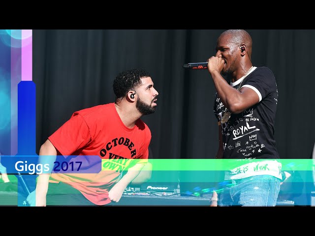 Giggs - KMT feat. Drake (Reading and Leeds 2017) class=