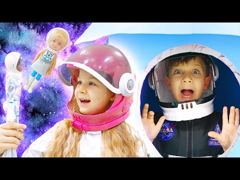 Diana Rescues Roma from Space with Barbie Space Discovery