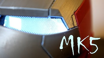 Iron Man MK5 helmet in action!