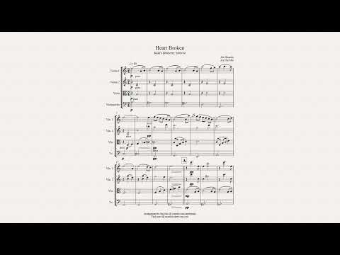 Heart Broken for String Quartet - Kiki's Delivery Service