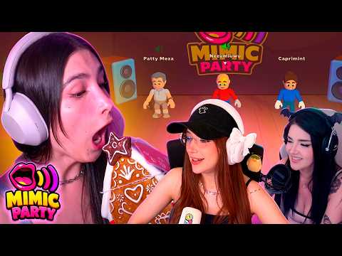 WE CAN'T STOP LAUGHING! 🤣🤣 | MIMIC PARTY with CAPRI and PATTY
