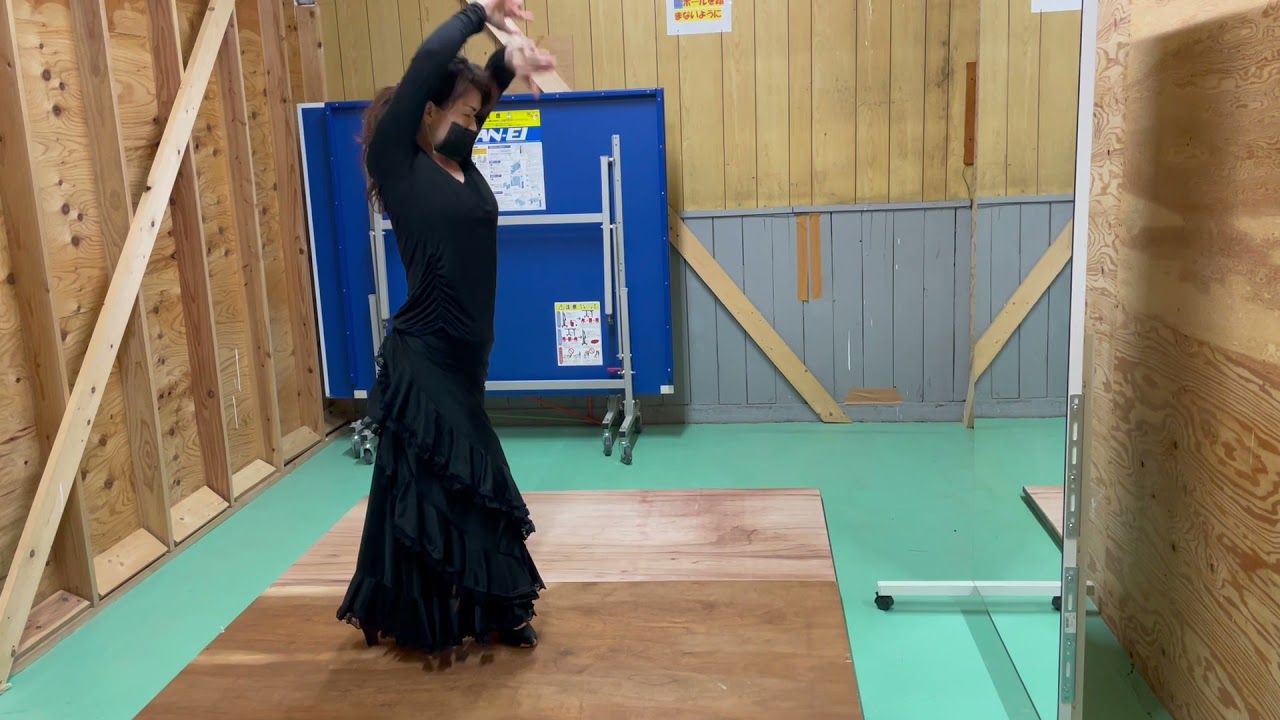 南大阪 泉州 のフラメンコ練習場 スタジオ０７２４ Youtube