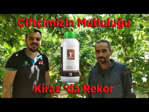 AGROEGE İLE KİRAZ DA MUHTEŞEM SONUÇ