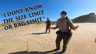 FISH AND GAME WARDEN VISIT WHILE FISHING CALIFORNIA BARRED SURF PERCH screenshot 3