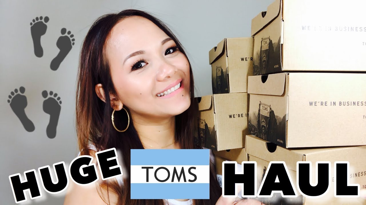 TOMS Huge Collective Shoes Haul || Peteygurl