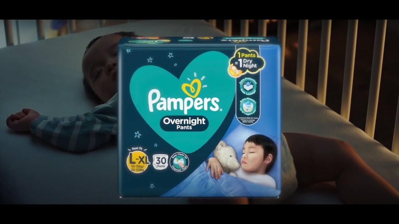 pampers night pants