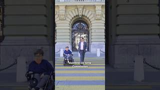 Mon intervention au parlement fédéral #inclusion #handicap #suisse
