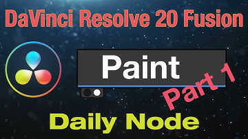DaVinci Resolve 20 Fusion Paint Node - Deel 1