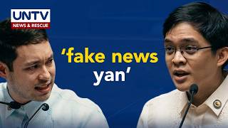 Sagutan nina Cong. Ryan Recto at Cong. Leandro Leviste sa isyu kina ES Recto at Cong. Gardiola