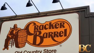 Cracker Barrel shares drop as logo change blowback dents restaurant traffic