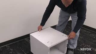 Xerox® VersaLink® B415 Multifunction Printer Install the Printer Stand