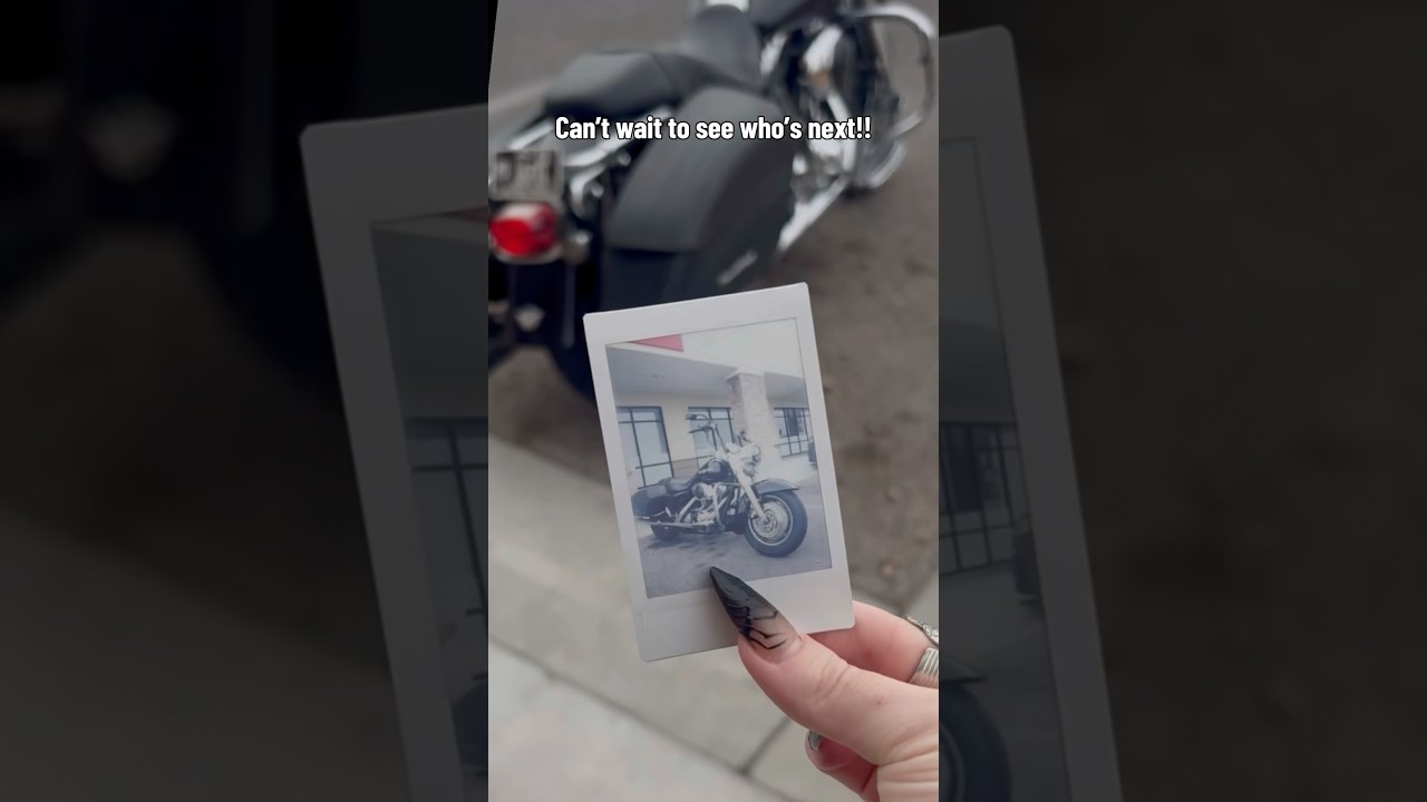 Giving motorcycles Polaroids! #motorcycle #bikelife #spreadkindness#randomactsofkindness #fyp #viral