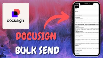 Bulk Sending Documents in DocuSign: A Simple Guide - Here
