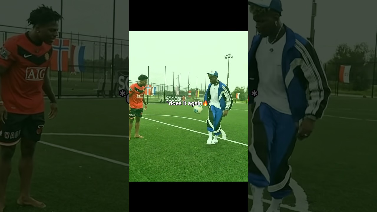 Pogba Reacts to Ishowspeed Skill🤣