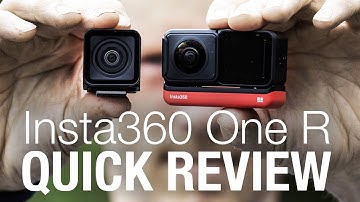 I was sceptical at first but... QUICK REVIEW of the Insta360 One R