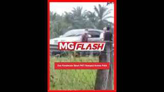 Dua Kenderaan Bawa PATI Rempuh Kereta Polis #MGFlash