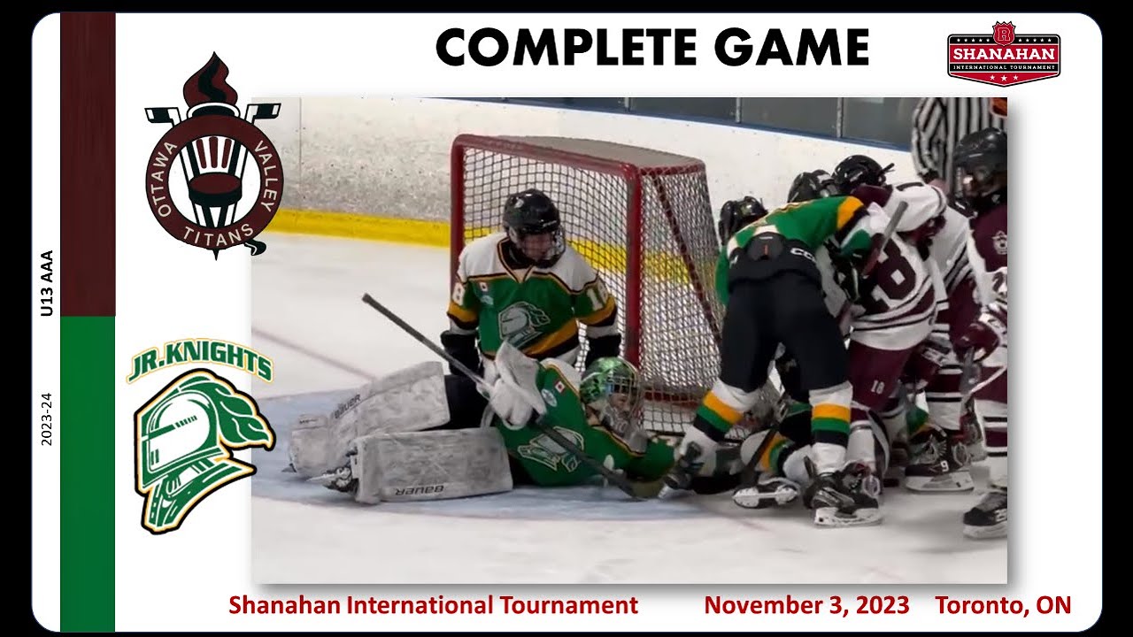 2023-11-03-london-jr-knights-u13-aaa-vs-ottawa-valley-titans-youtube