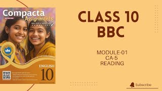 Class 10 bbc 2026 MODULE-01 CA-5 SOLVED