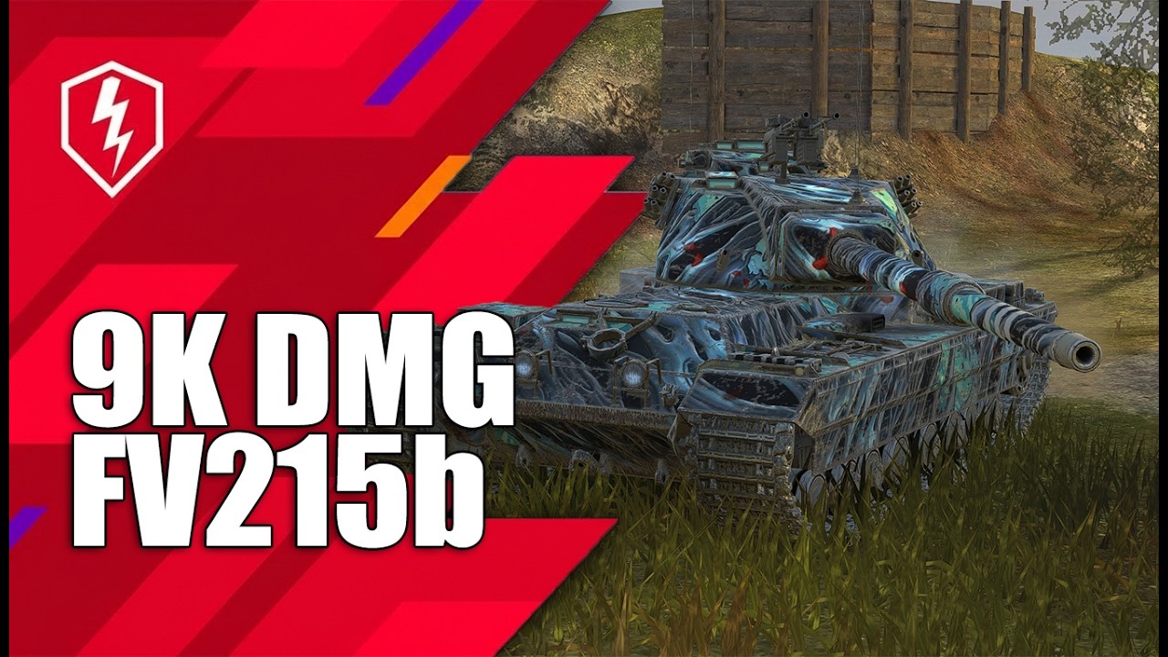 🇷🇺 FV215b – Забытый Британский Тяж | World of Tanks Blitz