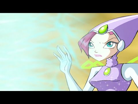 Tecna steps into the Omega portal fearlessly (2/5) | Winx Club Clip