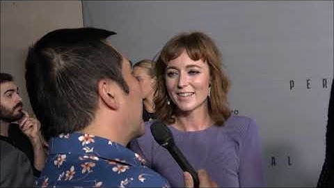 Adelind Horan Carpet Interview for Prime Video