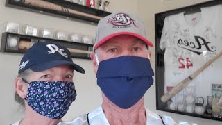Season Ticket Holders Turn Reno Aces Jerseys into Protective Masks