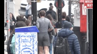 BU students prepare for the 2024 Boston Marathon