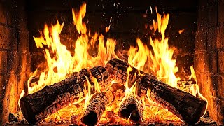 🔥 Powerful Fireplace Flames 🔥 Relaxing Crackling Fire Sounds for Deep Sleep (4K)