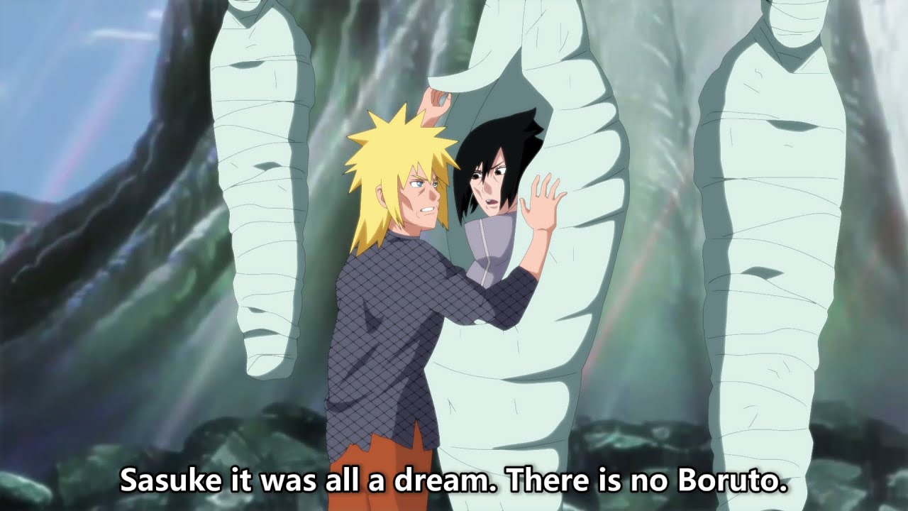 Naruto and Sasuke wake up from the Infinite Tsukuyomi