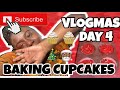 BAKING CHRISTMAS CUPCAKES | VLOGMAS DAY 4!