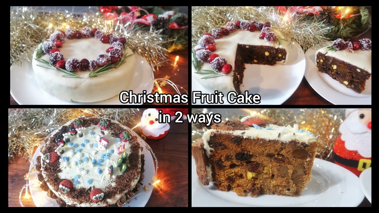 Christmas Fruit Cake Recipe Part 2 | How to Make Christmas Fruit Cake | Poulami Chatterjee