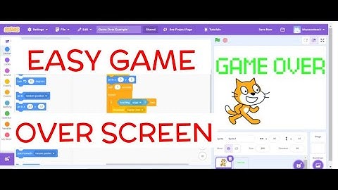 Easy Scratch Game Over Tutorial