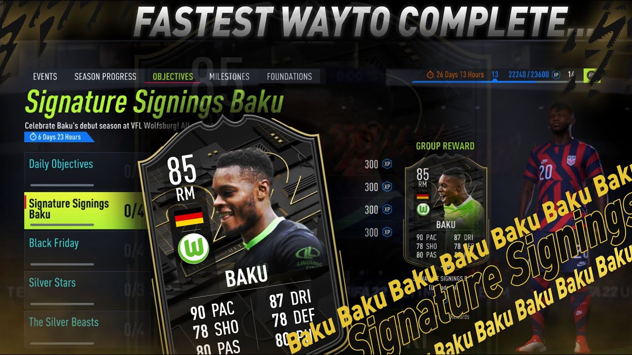 HOW TO COMPLETE THE *NEW* BAKU OBJECTIVE FAST!🏃‍♂️💨