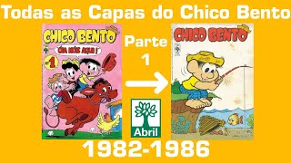 Todas as Capas do Chico Bento da Editora Abril (1982-1986)