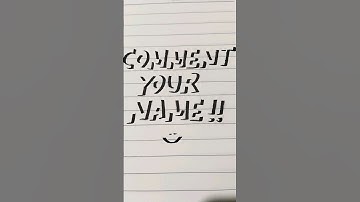 COMMENT YOUR NAME!! #namesinshadows #shadowlettering #lettersbyangelica #lettering #calligraphy