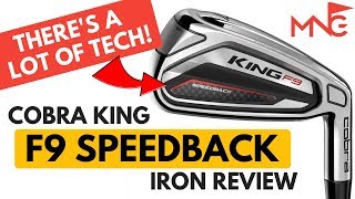 Cobra King F9 SpeedBack Iron Review - This Iron Is Full Of Tech!!!