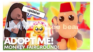 Adopt Me New Monkey Update Izzy Playz