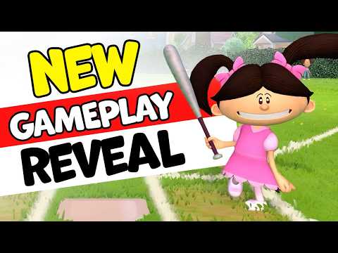 1 Inning of the NEW Backyard Baseball Game! - Sneak Peek!
