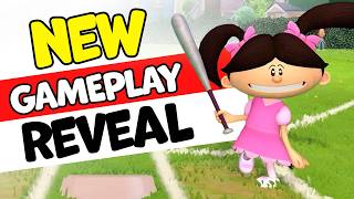 1 Inning of the NEW Backyard Baseball Game! - Sneak Peek! screenshot 3