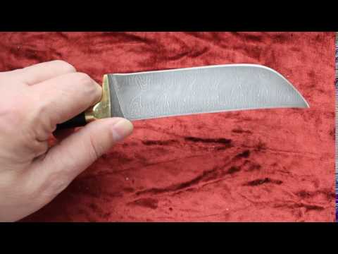Нож 'Узбекский' (дамасская