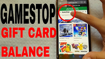 ✅  How To Check GameStop Gift Card Balance Online 🔴