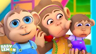 Five Little Monkeys, Cartoon Videos + More Kids Rhymes by Baby Box