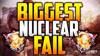 Black Ops 3: Biggest Nuclear Fail Ever - 29 Gunstreak (Black Ops 3 Multiplayer)