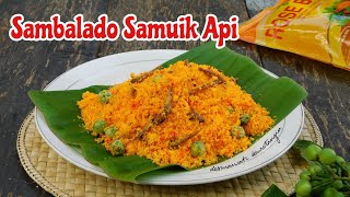 Sambalado Samuik Api Khas Minang Sumatera Barat